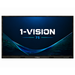 Інтерактивна панель 1-Vision 75, настінне кріплення